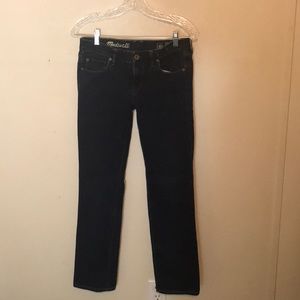 Madewell rail straight jeans
